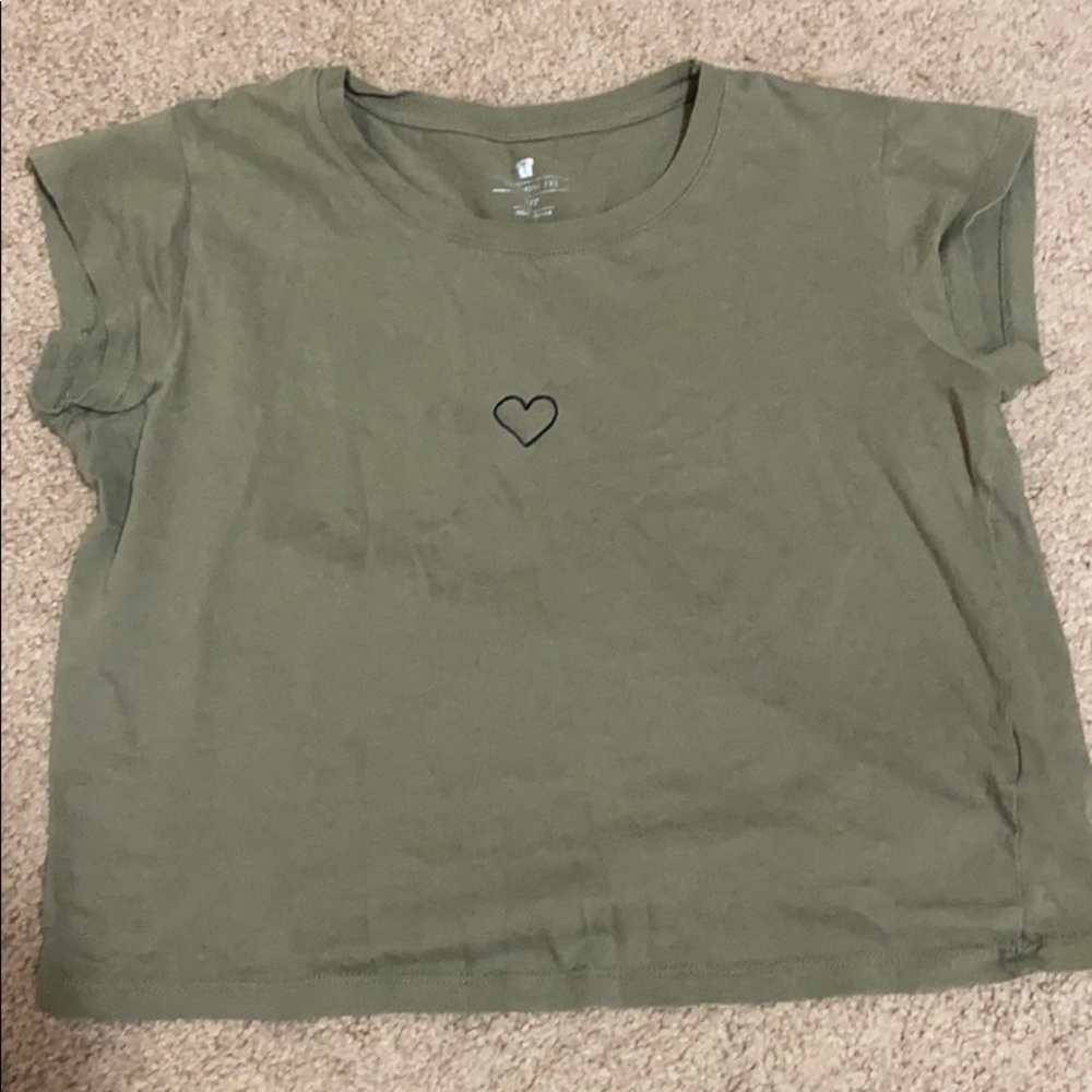 A cute simple shirt with a heart